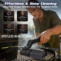 SCORCH X1 electric grill brush effortless deep cleaning — 360 rotating head spotless in 60 seconds cordless rechargeable