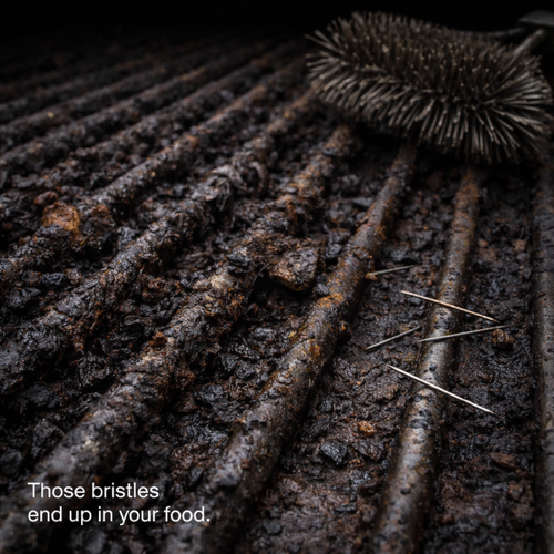 SCORCH Electric Grill Brush — Cordless, Rechargeable, Wire-Free